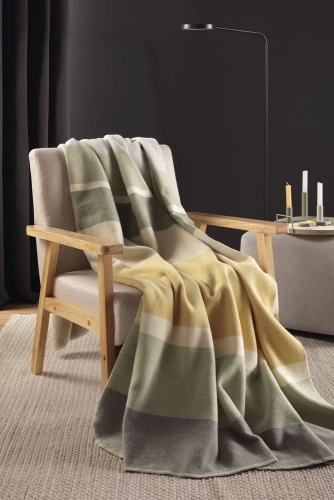 Плед Biederlack Moderns&Classics (818928) stripe delight 150х200 Артикул: 79277 DolceNoce фото 2