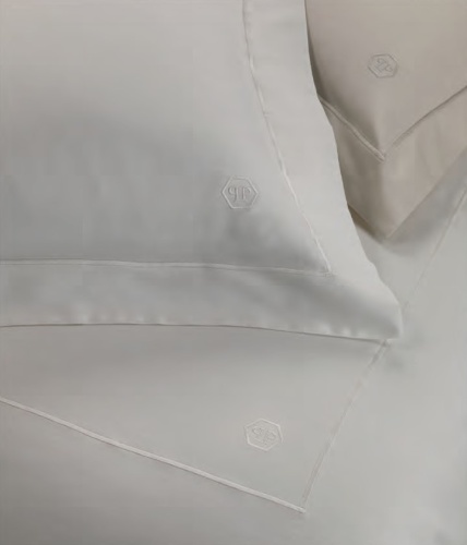Постельное белье Philipp Plein BASIC HEXAGON B00 white фото 2