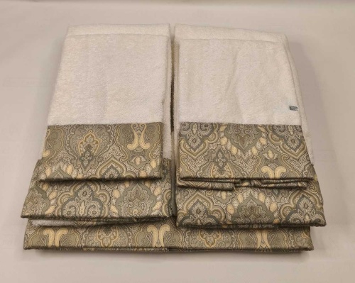 Набор полотенец Etro 7PLIES AV800 X0820 beige бежевый Пять штук Артикул: 70125 DolceNoce