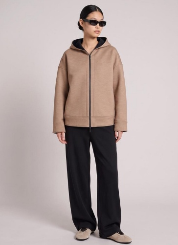 Куртка Max Mara Leisure FINIRE бежево-черная фото 3 Куртка Max Mara Leisure FINIRE бежево-черная фото 3
