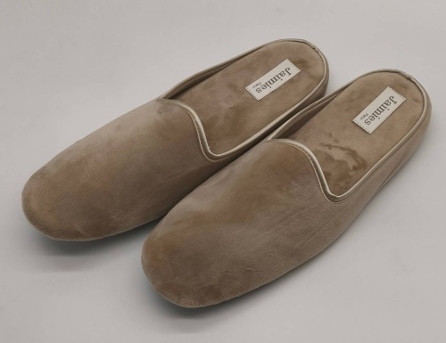 Тапочки Jaimies KEN mule HOMME бежевые фото 2