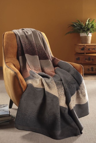 Плед Biederlack Moderns&Classics (818393) desert wave 150х200 Артикул: 79267 DolceNoce фото 2