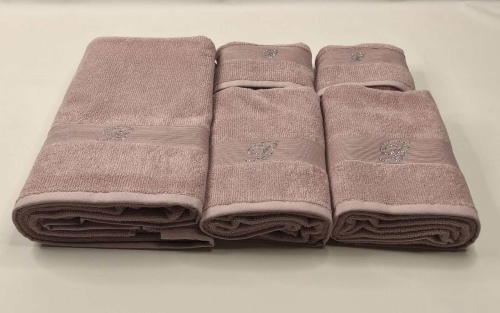 Набор полотенец Blumarine RISVEGLIO сиреневый 02 lilac Артикул: 94889 DolceNoce