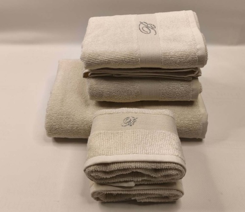 Набор полотенец Blumarine RISVEGLIO молочный 01 pearl Артикул: 94888 DolceNoce фото 3