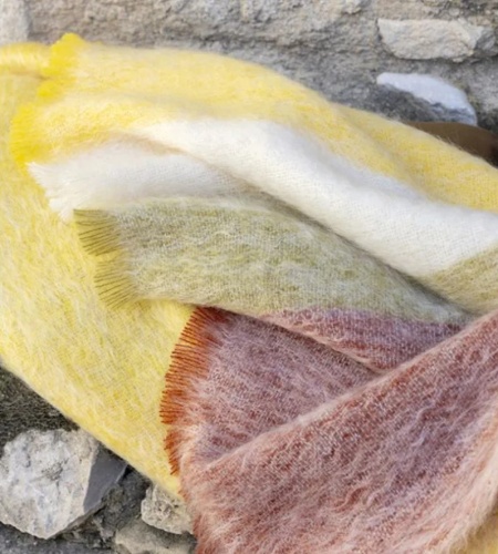 Плед Brun De Vian-Tiran MOHAIR BOURGOGNE 140х180 Артикул: 87433 DolceNoce фото 3