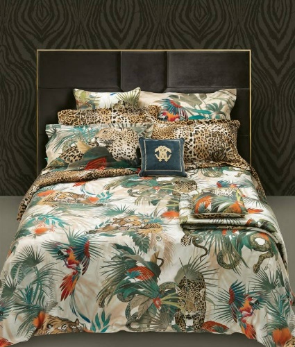 Постельное белье Roberto Cavalli JUNGLE 001 Green