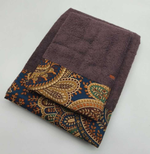 Набор полотенец Etro GIANO AV799 X0883 brown коричневый 60х100+40х60 Артикул: 70153 DolceNoce фото 2