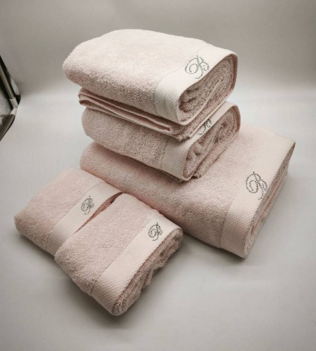 Набор полотенец Blumarine BENESSERE розовый 02 pink Артикул: 93756 DolceNoce фото 4