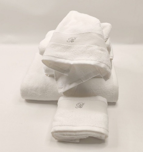 Набор полотенец Blumarine RISVEGLIO белый 04 white Артикул: 94893 DolceNoce фото 4