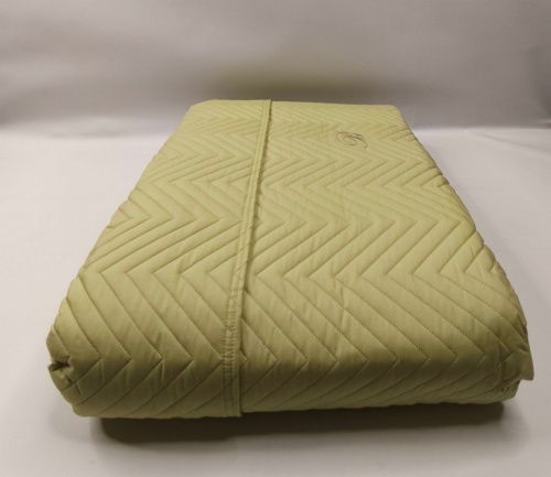 Покрывало Blumarine STILE BLU 270х270 оливковое 11 olio oil Артикул: 93745 DolceNoce фото 4