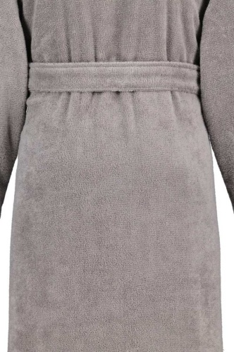 Халат мужской с капюшоном Cawo 833 (79 stein серый) фото 5