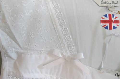 Ночная сорочка Cottonreal LESLEY белая фото 2