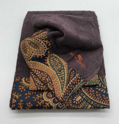 Набор полотенец Etro GIANO AV799 X0883 brown коричневый 60х100+40х60 Артикул: 70153 DolceNoce фото 4