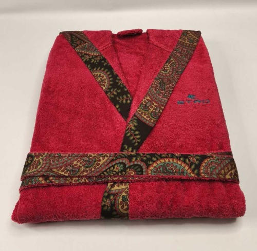 Халат с капюшоном Etro GIАNO AV799 X0865 red красный