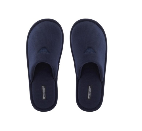 Тапочки Emporio Armani 002857 BLUE фото 2 Тапочки Emporio Armani 002857 BLUE фото 2