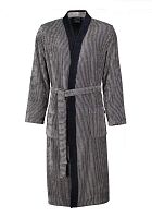 Халат мужской CAWO 5840 (97 natur schwarz темно-серый)