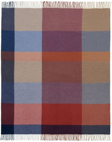 Плед Biederlack NATURALS&PLAIDS (819147) pleasant ruby 130х170 Артикул: 79261 DolceNoce