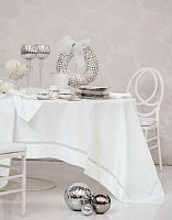 Скатерть Blumarine CONTESSA 180х300 цвет 04 white белая