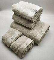Набор полотенец Blumarine BENESSERE бежевый 27 sand Пять штук