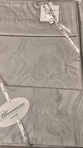 Постельное белье Blumarine LA PERLA 11 mirror серое фото 2