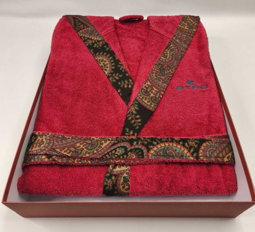 Халат с капюшоном Etro GIАNO AV799 X0865 red красный фото 2