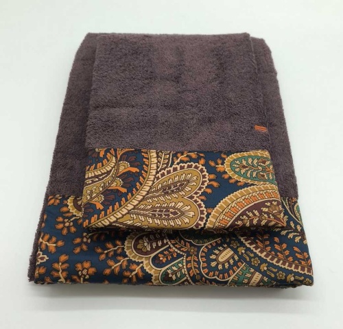 Набор полотенец Etro GIANO AV799 X0883 brown коричневый 60х100+40х60 Артикул: 70153 DolceNoce