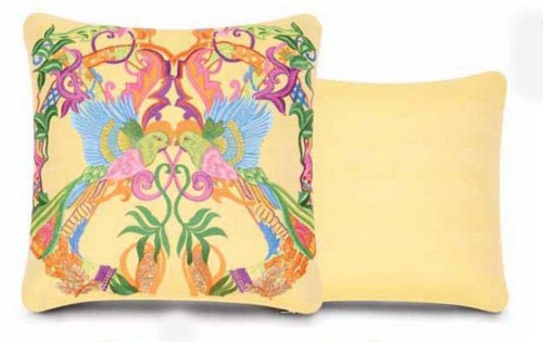 Подушка декоративная Etro BIRDS AR494 Y0106 giallo 45x45 Артикул: 69963 DolceNoce фото 5