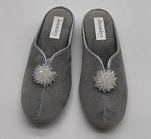 Тапочки Jaimies NATHALIE mule ECLAT DE LUNE grey серые