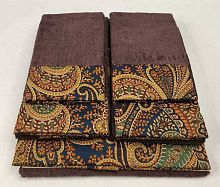 Набор полотенец Etro GIANO AV799 X0883 brown коричневый Пять штук