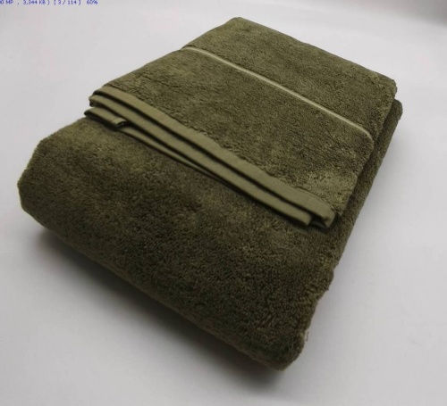 Полотенце Mastro Raphael BREAD&BUTTER 7D verde oliva 100х150 Италия Артикул: 76635 DolceNoce фото 2 Полотенце Mastro Raphael BREAD&BUTTER 7D verde oliva 100х150 Артикул: 76635 DolceNoce фото 2