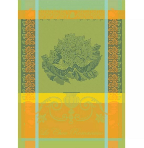 Полотенце Garnier-Thiebaut LE CHOU ROMANESCO VERT 56х77 Артикул: 79990 DolceNoce