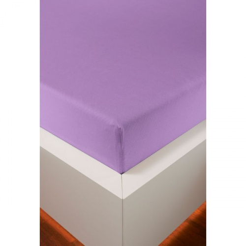 Простыня на резинке Bellana DeLuxe J57BL цвет 722 lavander сиреневый 180/200х200 Артикул: 95113 DolceNoce