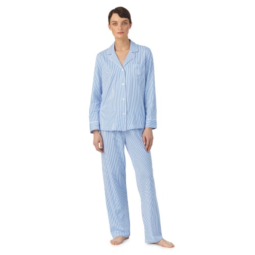 Пижама Ralph Lauren I818702 452 синяя в полоску