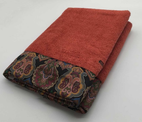 Полотенце Etro 7PLIES AV800 X0810 orang оранжевое 100х150 Италия Артикул: 70130 DolceNoce фото 3 Полотенце Etro 7PLIES AV800 X0810 orang оранжевое 100х150 Артикул: 70130 DolceNoce фото 3