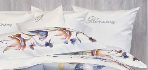Постельное белье Blumarine FLEURETTE 03 blue синее