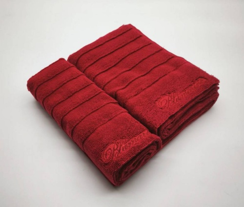 Набор полотенец Blumarine MADEMOISELLE красный 09 lake red Артикул: 94885 DolceNoce фото 3