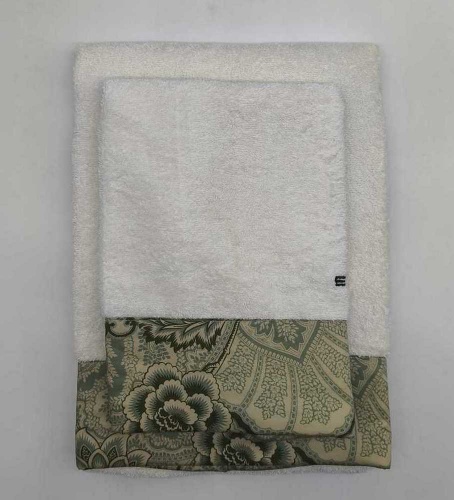 Набор полотенец Etro BLOOM AV818 X0891 green зеленый 60х100+40х60 Артикул: 70123 DolceNoce фото 3