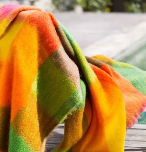 Плед Brun De Vian-Tiran MOHAIR ARLEQUIN 140х180 Артикул: 87437 DolceNoce фото 3