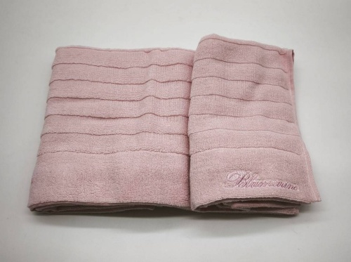 Набор полотенец Blumarine MADEMOISELLE розовый  02 powder pink Артикул: 94883 DolceNoce фото 2