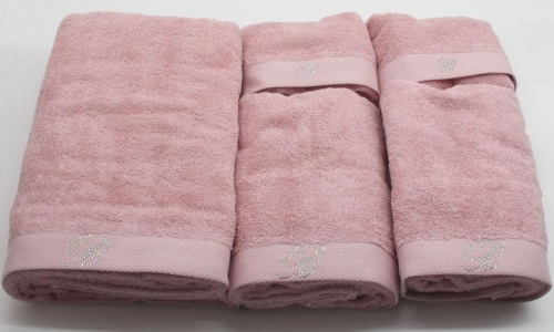 Набор полотенец Blumarine BENESSERE темно розовый 40 heather Артикул: 93757 DolceNoce фото 2