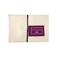 Скатерть Fazzini AUBERGINE 0 panna экрю 180х320