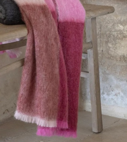 Плед Brun De Vian-Tiran MOHAIR ESSENTIEL FLORAL 140х180 Артикул: 87430 DolceNoce фото 3