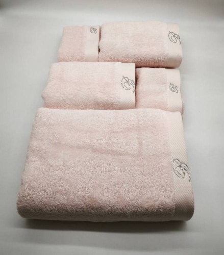 Набор полотенец Blumarine BENESSERE розовый 02 pink Артикул: 93756 DolceNoce фото 5