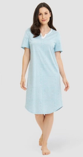 Сорочка Rosch COOL MINT DOTS 1253124.16393 размер 50 (56-58)