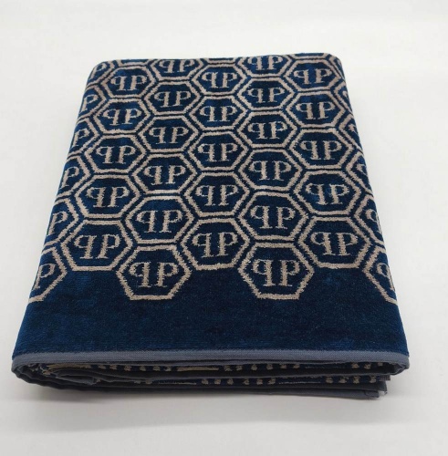 Полотенце Philipp Plein PATTERN 111 blue 95х150 Артикул: 69610 DolceNoce