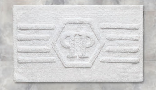 Коврик Philipp Plein HEXAGON 012 white 50х80 Артикул: 69605 DolceNoce