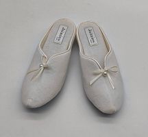 Тапочки Jaimies NATHALIE mule PERLE молочные