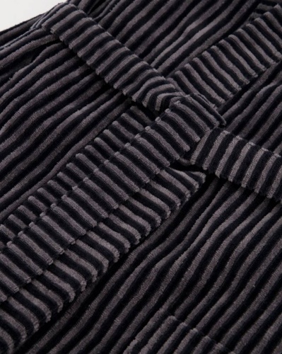 Халат мужской Cawo 4854 (97 schwarz темно-серый) фото 5