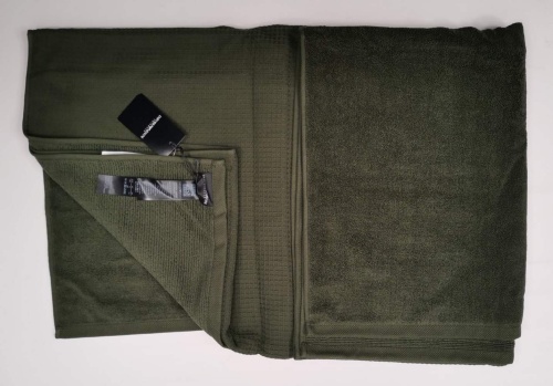 Полотенце Emporio Armani MARE military green хаки 100x170 Артикул: 70226 DolceNoce фото 3