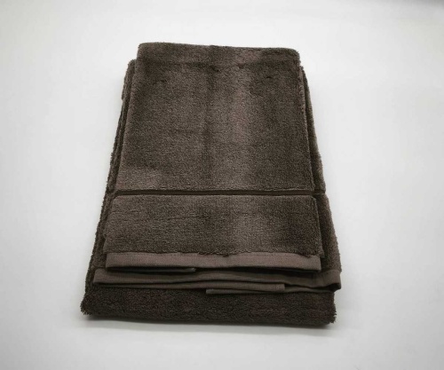 Набор полотенец Mastro Raphael BREAD&BUTTER 3E marrone 40x60+60х110 Артикул: 76631 DolceNoce фото 2